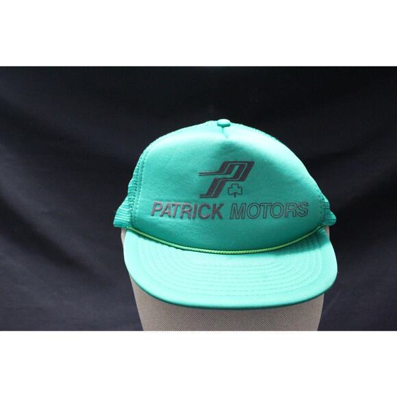 Vintage Snap Back Trucker Hat Cap Patrick Motors - Picture 1 of 3